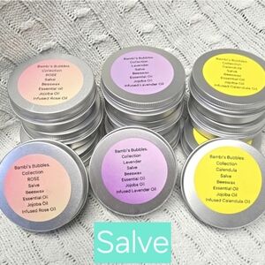 RESTOCKED🎉Hand Crafted Salve 2oz Tin Assorted Kinds